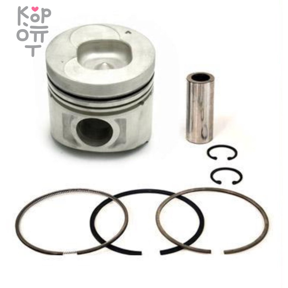 IZUMI  4BE1 ALFIN 39612A 8-94438-989-1/8-97176-644-1/5-12111-022-0 3/2.5/5 STD Red - Поршни двигателя, 2 клапана, квадрат          фото 1 &mdash; Корейские товары для всей семьи(КорОпт)
