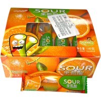 Мармелад кислый SOUR со вкусом Клубники, 140гр.