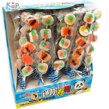 Мармелад Xiazuidudu Sushi Chef Panda Candy - Суши шеф Панда — Корейские товары для всей семьи(КорОпт)