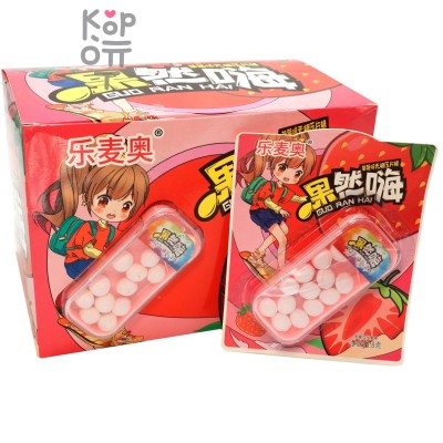Драже Guo Ran Hai Холодок со вкусом Клубники