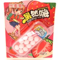 Драже Guo Ran Hai Холодок со вкусом Клубники