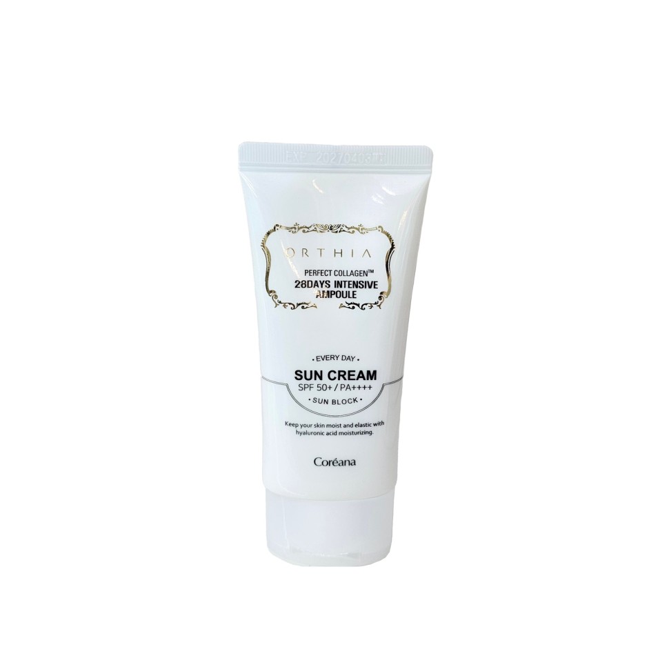 Perfect Collagen 28 Days Intensive Ampoule Sun Cream — Интенсивный ампульный солнцезащитный крем, 50 г