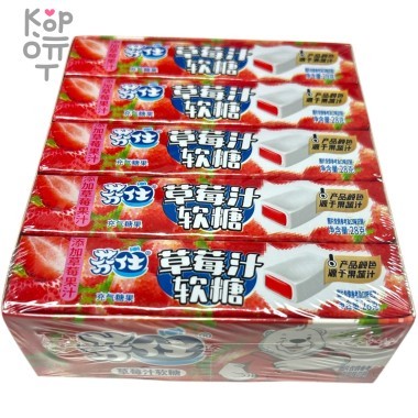 Конфеты жевательные Feins мармеладки со вкусом Клубники &mdash; Корейские товары для всей семьи(КорОпт)