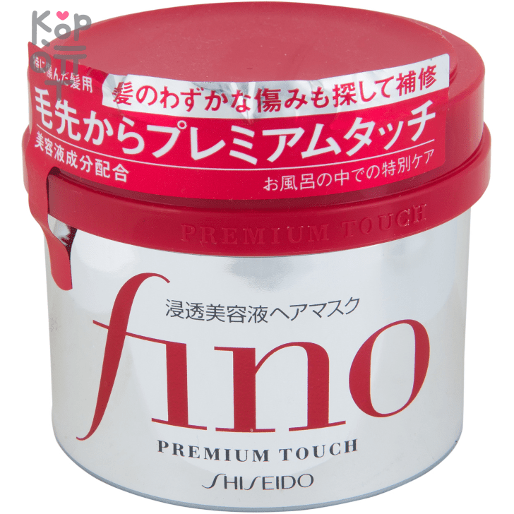 SHISEIDO FINO Premium Touch -  Маска для увлажнения и восстановления волос с маточным молочком пчёл 230гр. фото 1 &mdash; Корейские товары для всей семьи(КорОпт)