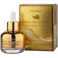Deoproce Snail Recovery Brightening Ampoule - Восстанавливающая сыворотка с Муцином Улитки 30мл.