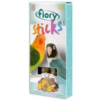 FIORY палочки для средних попугаев Sticks с фруктами 2х60гр.