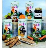 FIORY палочки для средних попугаев Sticks с фруктами 2х60гр.
