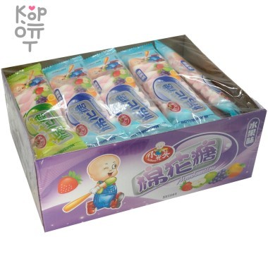 Маршмеллоу с фруктовыми вкусами Ballhead Пупс — Корейские товары для всей семьи(КорОпт)