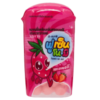 Резинка жевательная драже с клубникой Fusen No Mi Strawberry Lotte, 15гр.