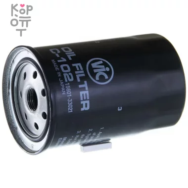 C102 15601-33021 VIC - Фильтр масляный   — Корейские товары для всей семьи(КорОпт)