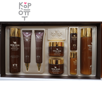 Christian Dean Vital Snail Women’s 6 Piece Set - Антивозрастной набор с Муцином Улитки.