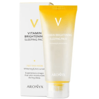 Aronyx V Vitamin Brightening Sleeping Pack - Ночная осветляющая маска для лица с витамином С 100мл.