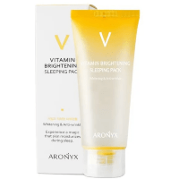 Aronyx V Vitamin Brightening Sleeping Pack - Ночная осветляющая маска для лица с витамином С 100мл.