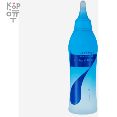 Headspa 7 Le Grand Bleu Treatment - Салонный уход против выпадения волос c экстрактом листьев Дерева Нима 215мл. — Корейские товары для всей семьи(КорОпт)