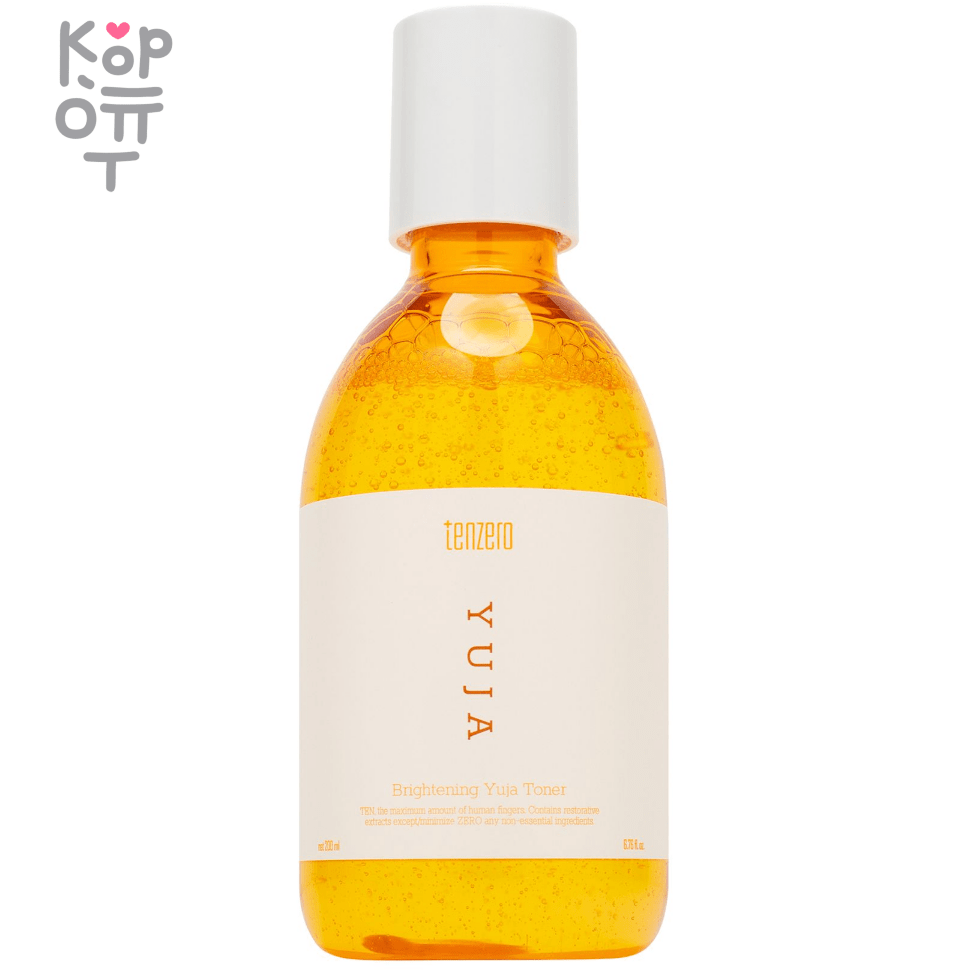 Tenzero Brightening Yuja Toner - Обновляющий тонер для лица, шеи и зоны декольте с экстрактом Юдзу 200мл., купить с доставкой на дом фото 1 &mdash; Корейские товары для всей семьи(КорОпт)