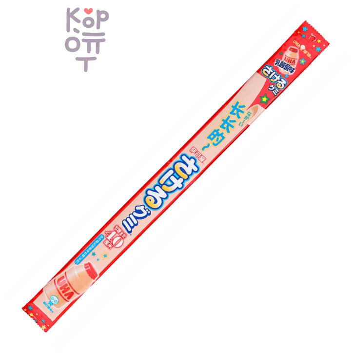 UHA Cute Extra Long Soft Candy - Жевательные конфеты Sakae со вкусом пребиотического напитка, 32.9гр.