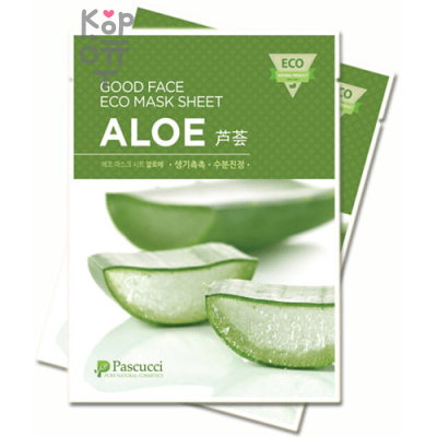 PASCUCCI Good Face Eco Mask Sheet - Тканевая маска для лица 23мл.