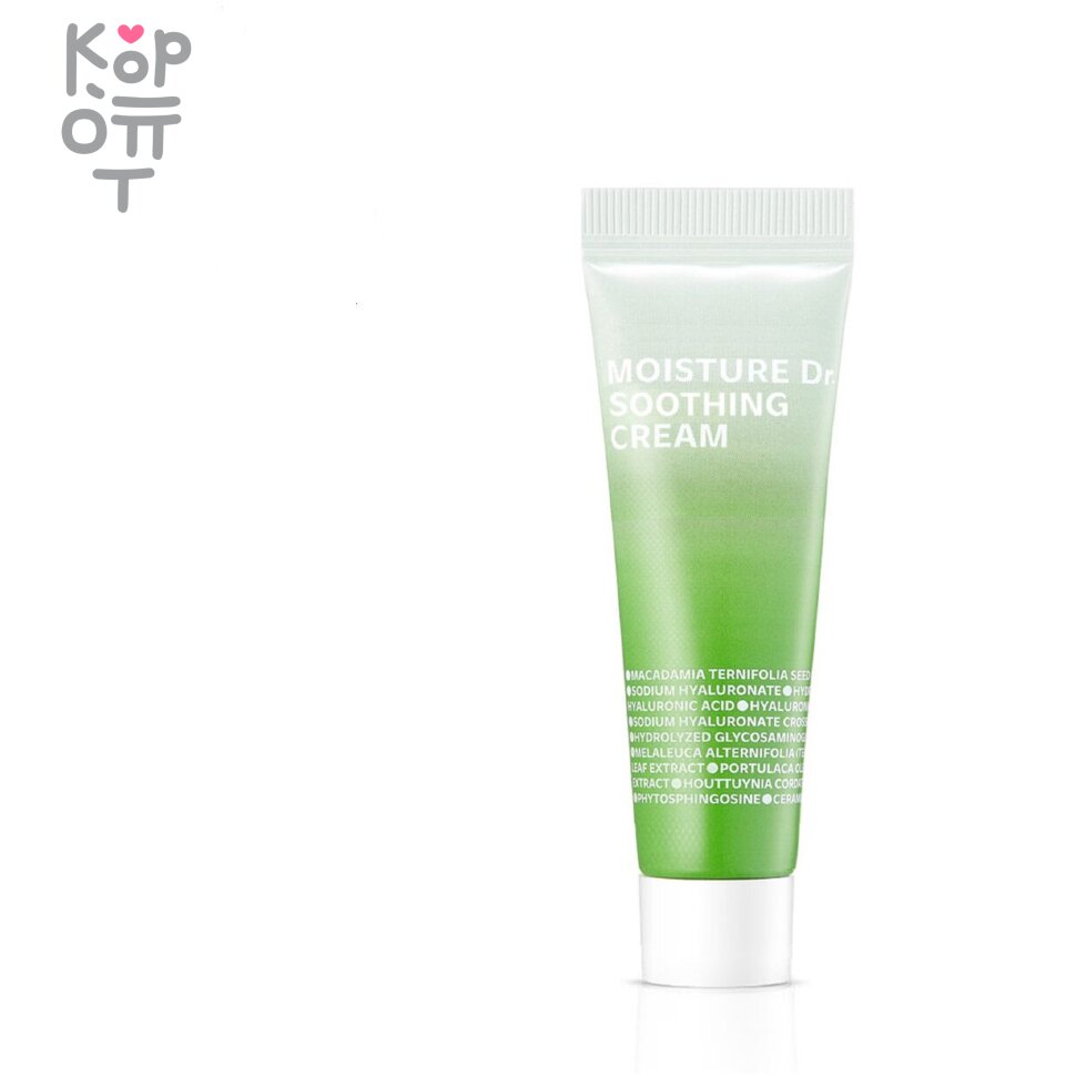 ISOI Moisture Dr. Soothing Cream - Успокаивающий крем для лица с Керамидами Чайного Дерева и Гиалуроновой Кислотой 50гр., купить с доставкой на дом фото 1 &mdash; Корейские товары для всей семьи(КорОпт)