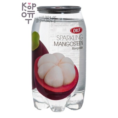 OKF Sparkling Mangosteen - Газированный освежающий напиток, мангостин 350мл.