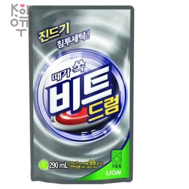 CJ LION Beat Drum - Жидкое средство для стирки, Для автоматических стиральных машин — Корейские товары для всей семьи(КорОпт)