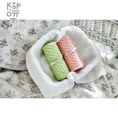 SUNG BO Мочалка для душа Royal Shower Towel - №012 28см*90см средней жесткости, нейлон, полиэстер — Корейские товары для всей семьи(КорОпт)