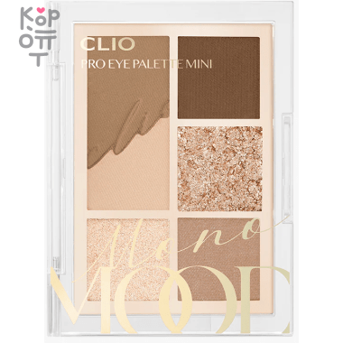 Clio Pro Eye Palette Mini - Мини-палетка теней для век 4гр. — Корейские товары для всей семьи(КорОпт)
