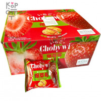 Печенье Chobywi с нежнейшим моти и вкусом Черники