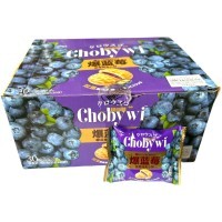 Печенье Chobywi с нежнейшим моти и вкусом Черники