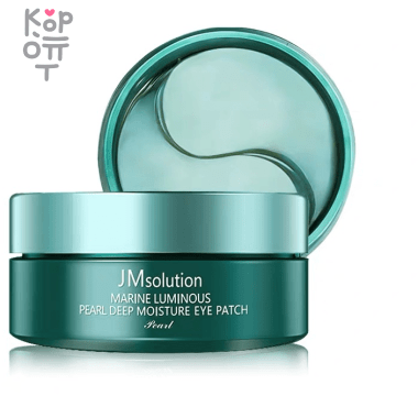 JMsolution Marine Luminous Pearl Deep Moisture Eye Patch - Гидрогелевые патчи под глаза с Жемчугом и Морской Водой 60шт. — Корейские товары для всей семьи(КорОпт)