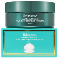 JMsolution Marine Luminous Pearl Deep Moisture Eye Patch - Гидрогелевые патчи под глаза с Жемчугом и Морской Водой 60шт.
