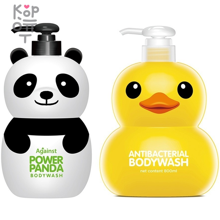 Against Anti-Bacterial Body Wash - Мыло жидкое для тела с молочком 800мл.