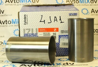 Гильза ДВС 4JA1 F / F LCF39162 8-94462-130-0 / 8-94110-144-0 / 8-97176-691-0 хром IZUMI