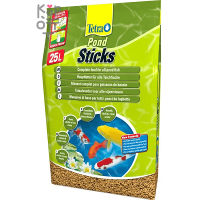 Tetra Pond Sticks корм для прудовых рыб в палочках 25 л