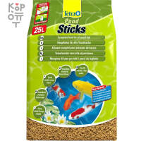 Tetra Pond Sticks корм для прудовых рыб в палочках 25 л
