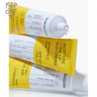 Mediheal Moisture Tone Up Sun Cream - Солнцезащитный крем с витамином С 50мл.