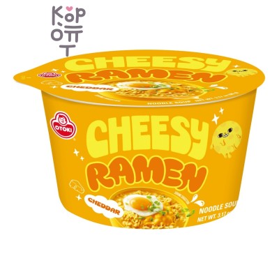 Лапша сырный рамен, острый вкус, 90 г