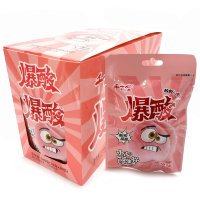 Кислая и сэндвич карамель QianBai Sour Candy -  Взрывные фрукты с кисло-сладким вкусом Персика