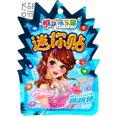 Конфеты Шипучка Popping Candy Mix Flavor - Шипучка - взрывашка "Принцесса Ариэль" со вкусом фруктов, на ленте + переводилка