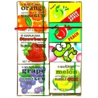 Marukawa Fruit 7 marble gum - Жевательная резинка, Ассорти, 7 вкусов, 36,6гр.