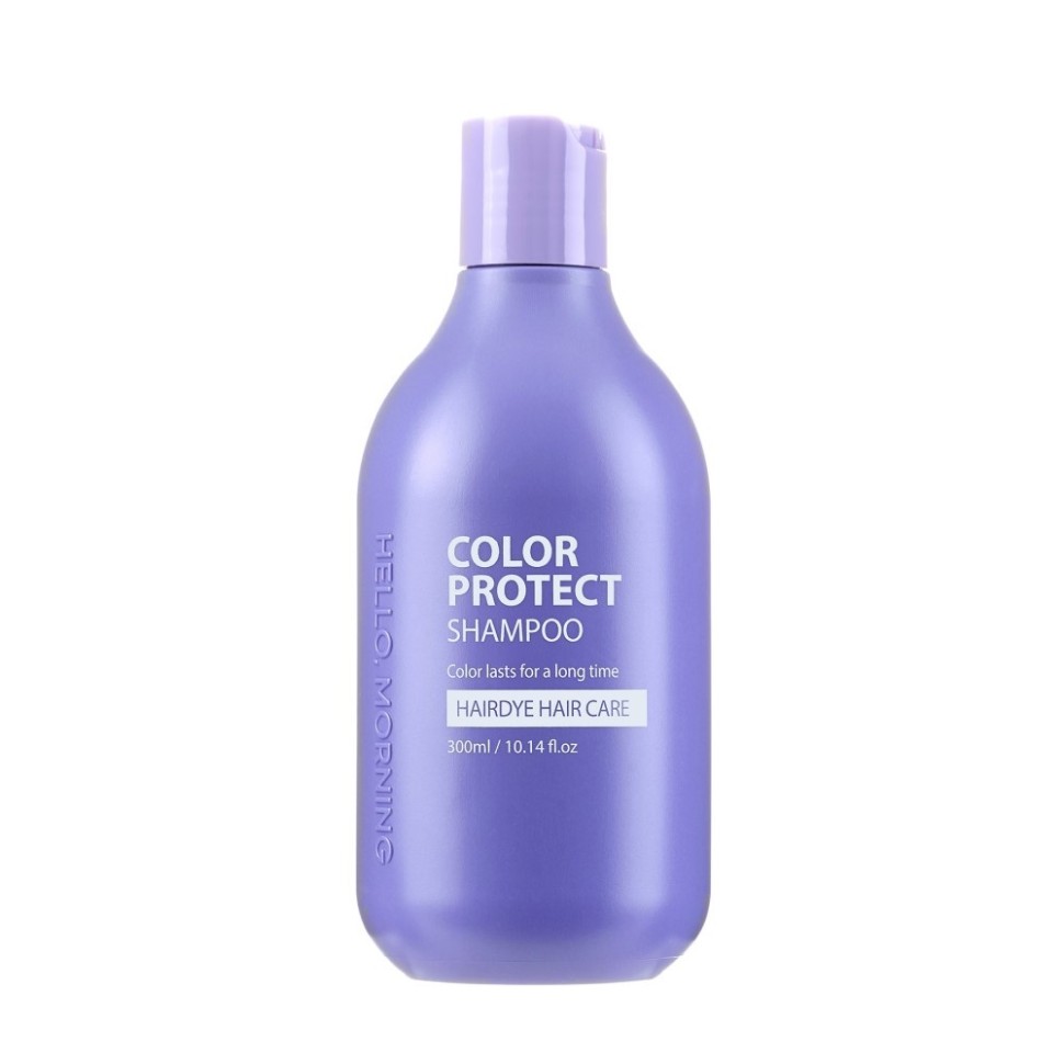 HELLO, Morning Color Protect Shampoo — Шампунь для окрашенных волос с защитой цвета, 300 миллилитров, 300 г
