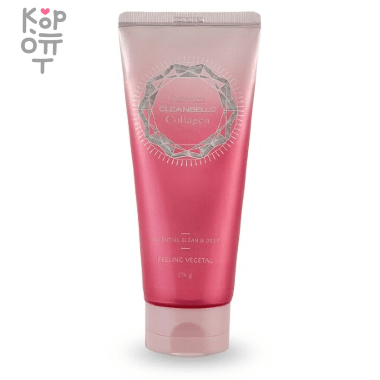 Deoproce Cleanbello Collagen Essential Clean &amp; Deep Peeling Vegetal - Пилинг-гель с коллагеном 170гр. — Корейские товары для всей семьи(КорОпт)