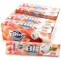 Конфеты жевательные Feins мармеладки со вкусом белого Персика