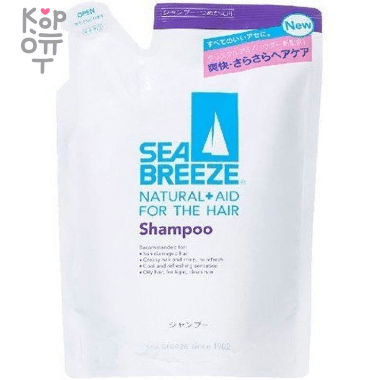 SHISEIDO SEA BREEZE Shampoo For Oily Scalp - Шампунь для жирной кожи головы и всех типов волос — Корейские товары для всей семьи(КорОпт)