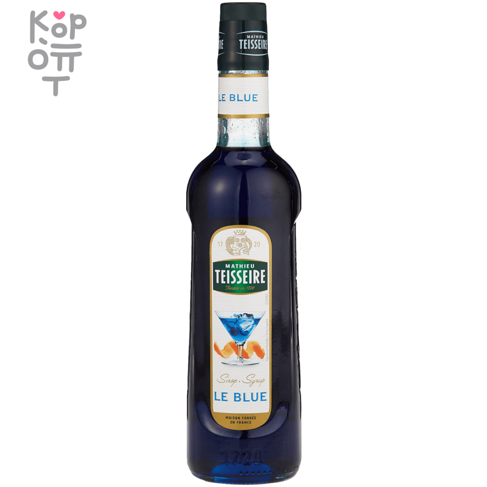 Сироп Блю Кюрасао, Teisseire, 700мл., купить с доставкой на дом фото 1 &mdash; Корейские товары для всей семьи(КорОпт)
