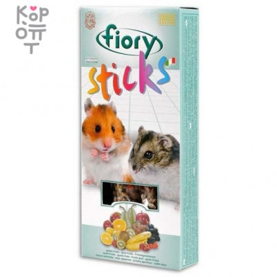 FIORY палочки для хомяков Sticks с фруктами 2х50гр.