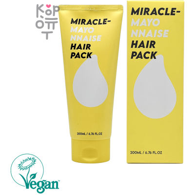 Grace Day Miracle Mayonnaise Hair Pack - Майонезная питательная маска для сухих, поврежденных волос 200мл.