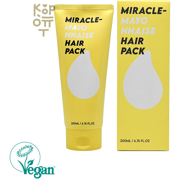 Grace Day Miracle Mayonnaise Hair Pack - Майонезная питательная маска для сухих, поврежденных волос 200мл.