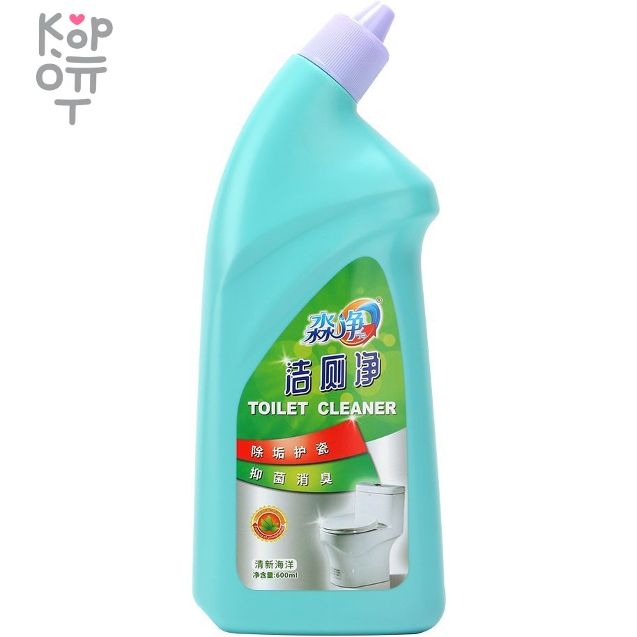 Weiqi Toilet Cleaner - Мощное чистящее средство для туалета с защитой  фарфора 600мл. по цене 305 руб. в интернет магазине Корейские товары для  всей семьи(КорОпт)