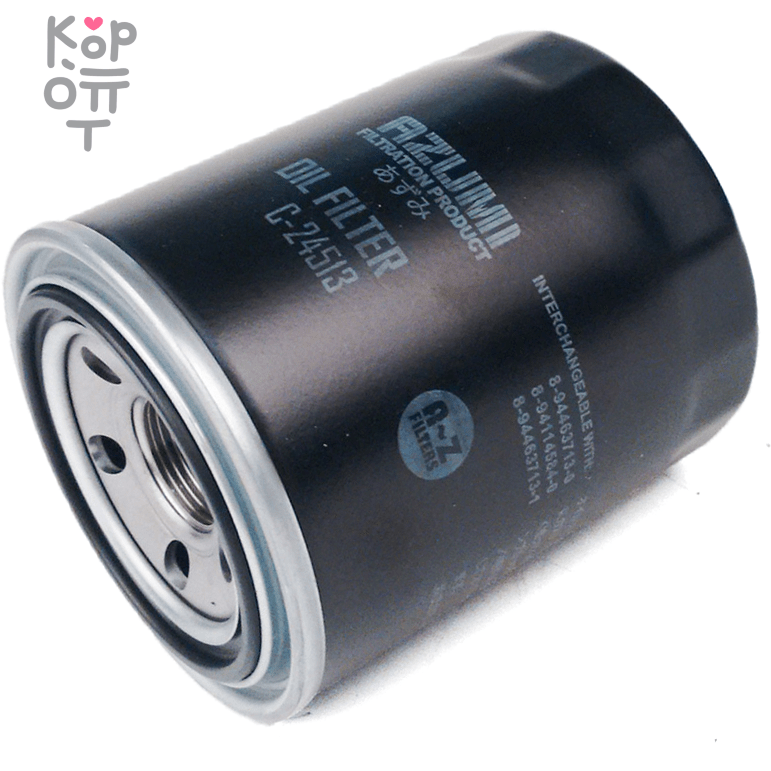 C513/C24513 AZUMI - Фильтр масляный  , купить с доставкой на дом фото 1 — Корейские товары для всей семьи(КорОпт)