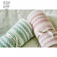SUNG BO Мочалка для душа Vivid Shower Towel - №179 - 20х100см, мягкой жесткости, нейлон, полиэстер